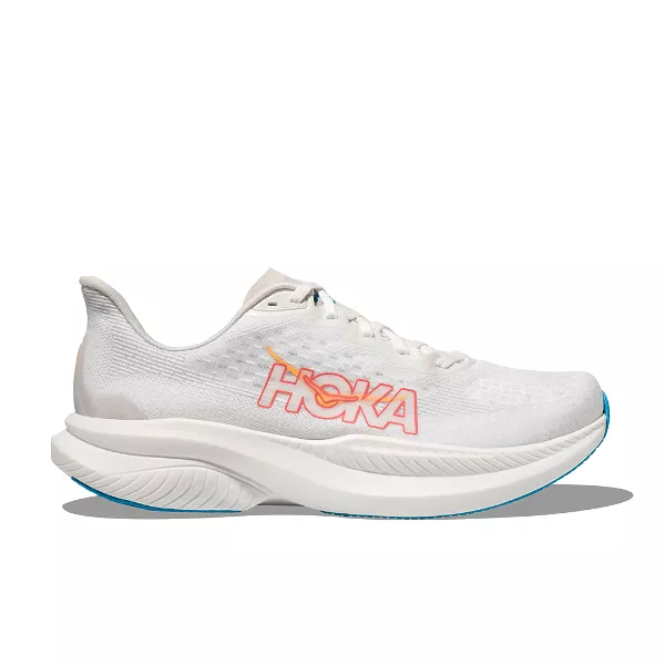 HOKA Women's Mach 6 (Medium Width) White