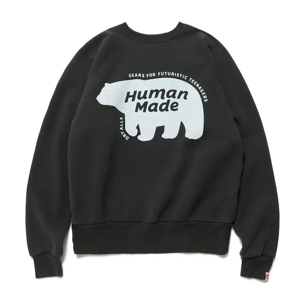 HUMAN MADE  |Unisex Street Style Collaboration Logo Sweatshirts