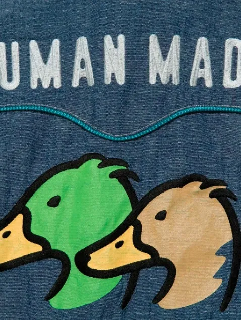 HUMAN MADE  |Unisex Street Style Long Sleeves Plain Other Animal Patterns