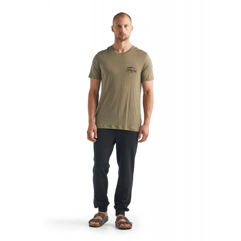 icebreaker  Tech Lite SS Crewe The Good Life - Maglia merino - Uomo