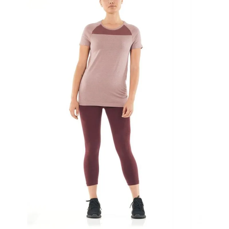 icebreaker  Wmns Motion Seamless SS Crewe - Maglietta lana merinos - Donna