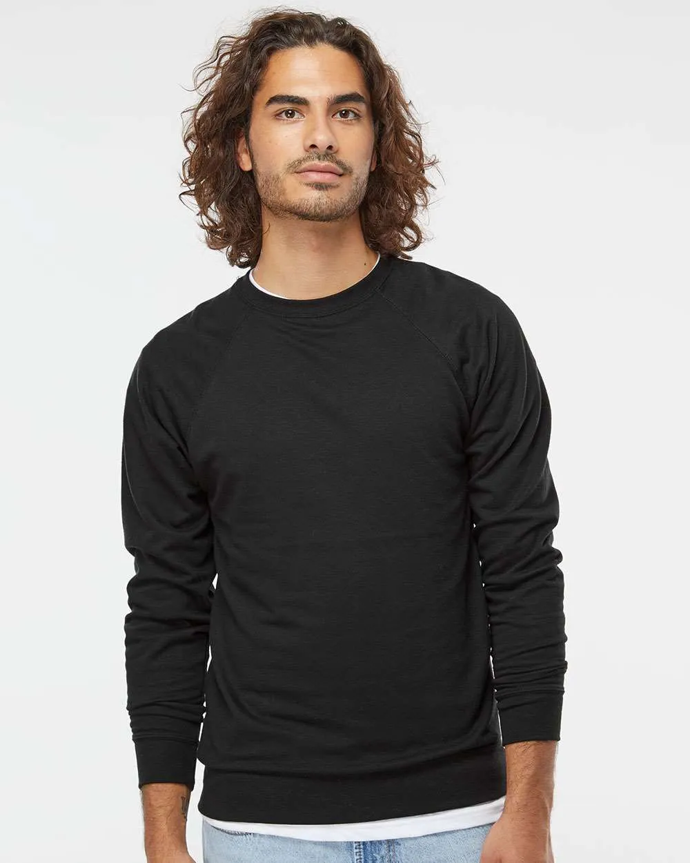 Independent Trading Co. - Icon Unisex Lightweight Loopback Terry Crewneck Sweatshirt