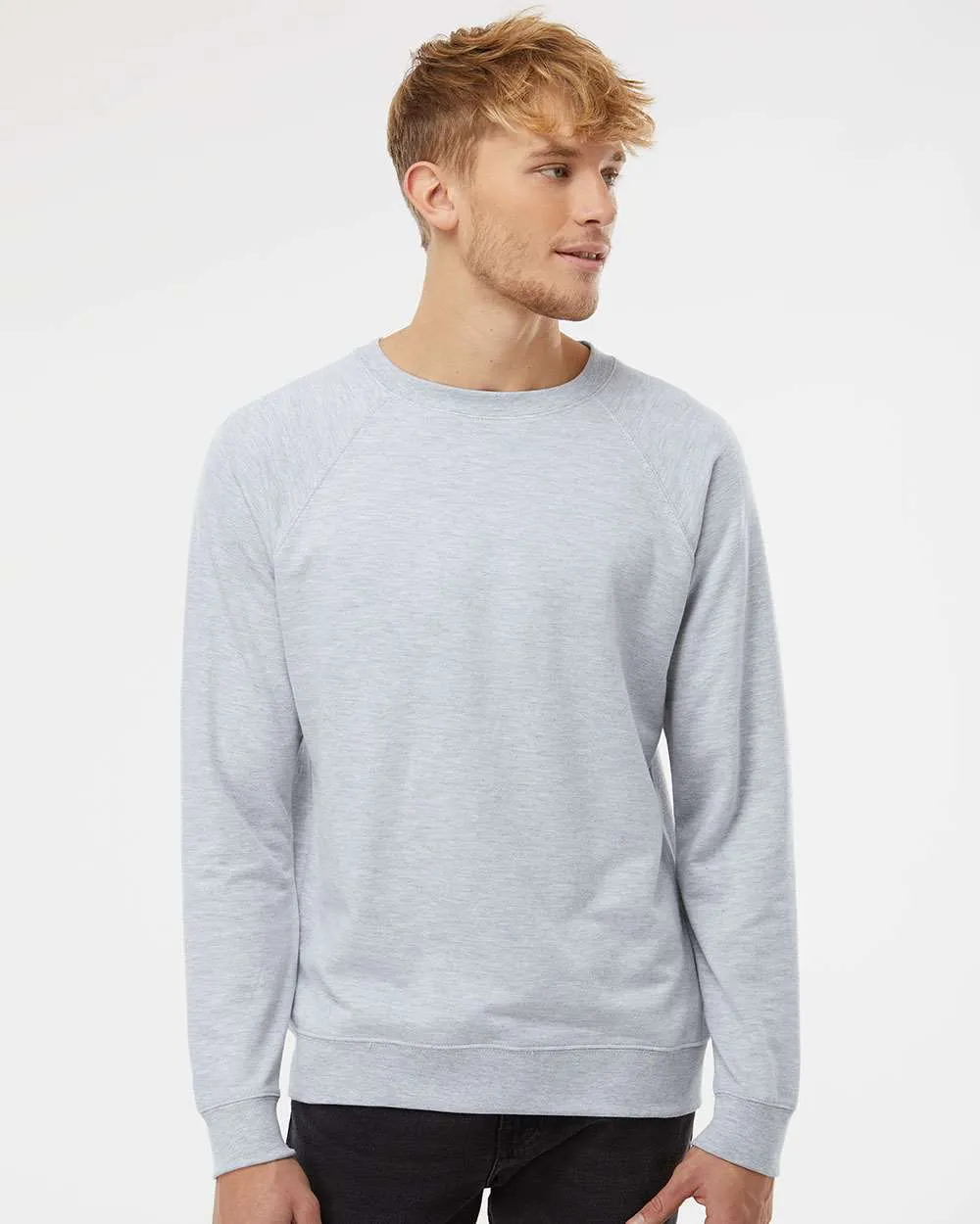 Independent Trading Co. - Icon Unisex Lightweight Loopback Terry Crewneck Sweatshirt