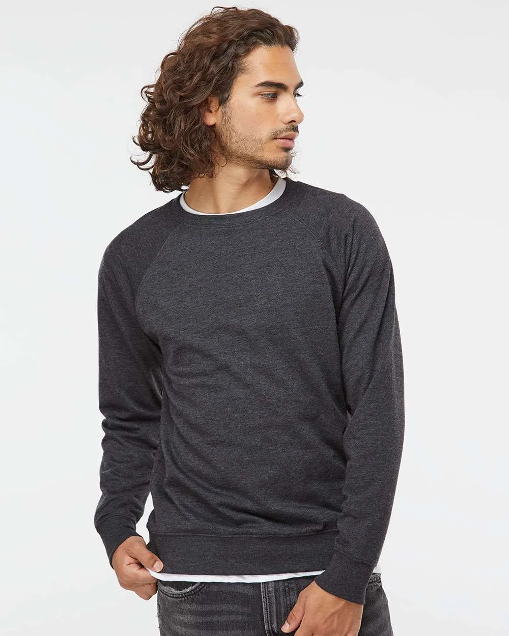 Independent Trading Co. - Icon Unisex Lightweight Loopback Terry Crewneck Sweatshirt