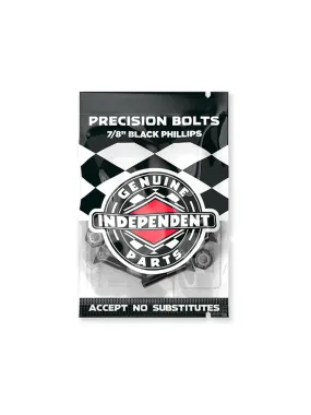 Independent Trucks  "Bultar Indy Bolts Phillips Svart 7/8"""