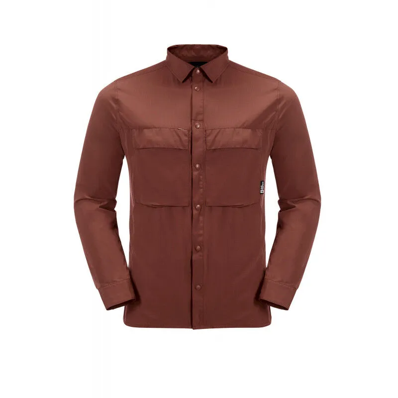 Jack Wolfskin  Atacama LS Shirt - Camicia - Uomo