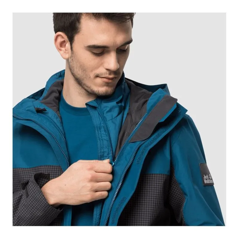 Jack Wolfskin  Dna Supernova 3In1 - Giacca doppia - Uomo