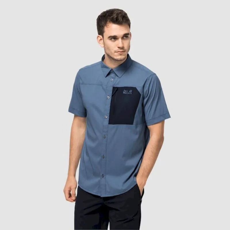 Jack Wolfskin  Kenovo Ii S/S - Camicia - Uomo