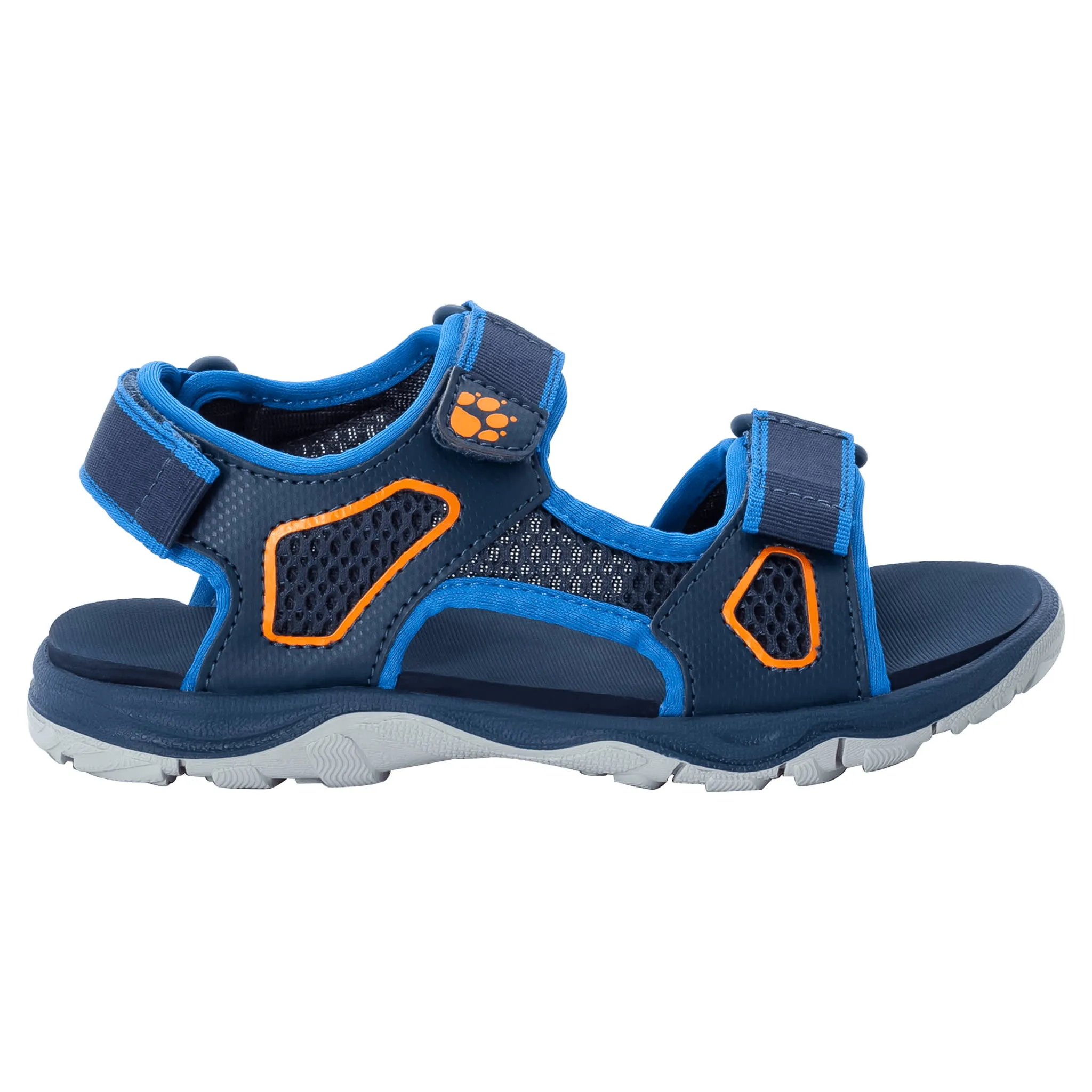 Jack Wolfskin Kids' Taraco Beach Sandal Blue/Orange | Buy Jack Wolfskin Kids' Taraco Beach Sandal Blue/Orange here | O