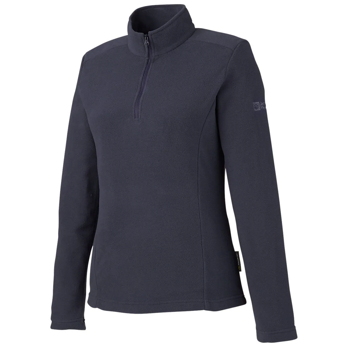 Jack Wolfskin Women's Graphite Taunus Lightweight Half Zip Fleece