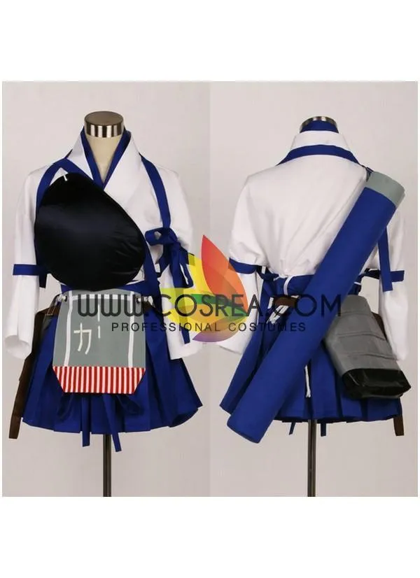 Kancolle Kaga Uniform Fabric Cosplay Costume