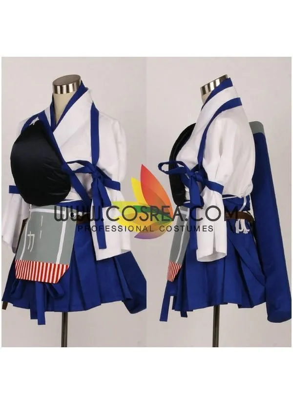 Kancolle Kaga Uniform Fabric Cosplay Costume