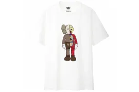 KAWS x Uniqlo Flayed Tee White