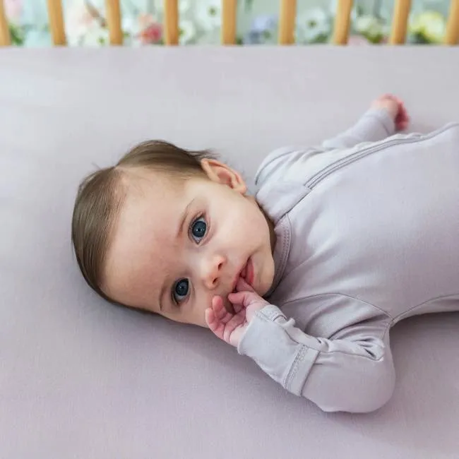 Kyte Baby Crib Sheet in Wisteria