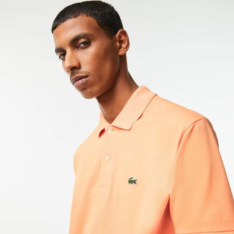 Lacoste Polo Original Orange L.12.12 coton petit piqué