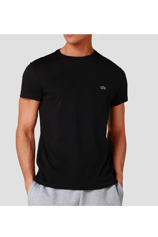 Lacoste Regular Logo Tee Black