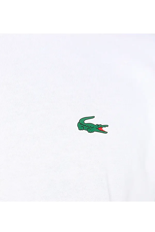 Lacoste Sport L/S Logo Tee White