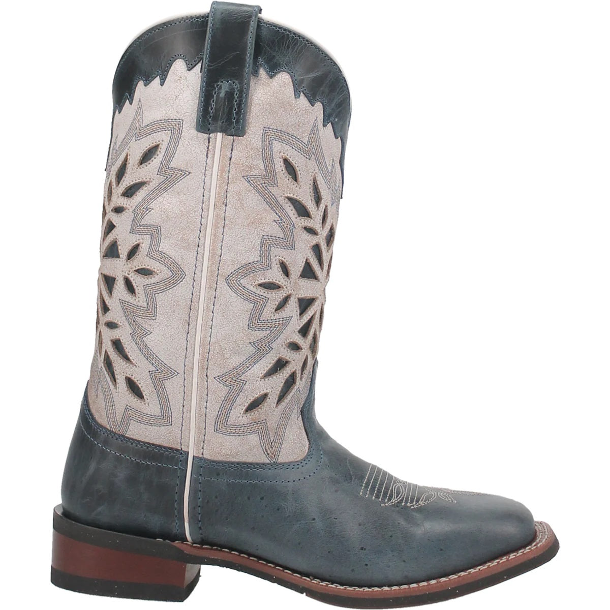 'Laredo' Women's 11 Dolly Western Square Toe - Blue