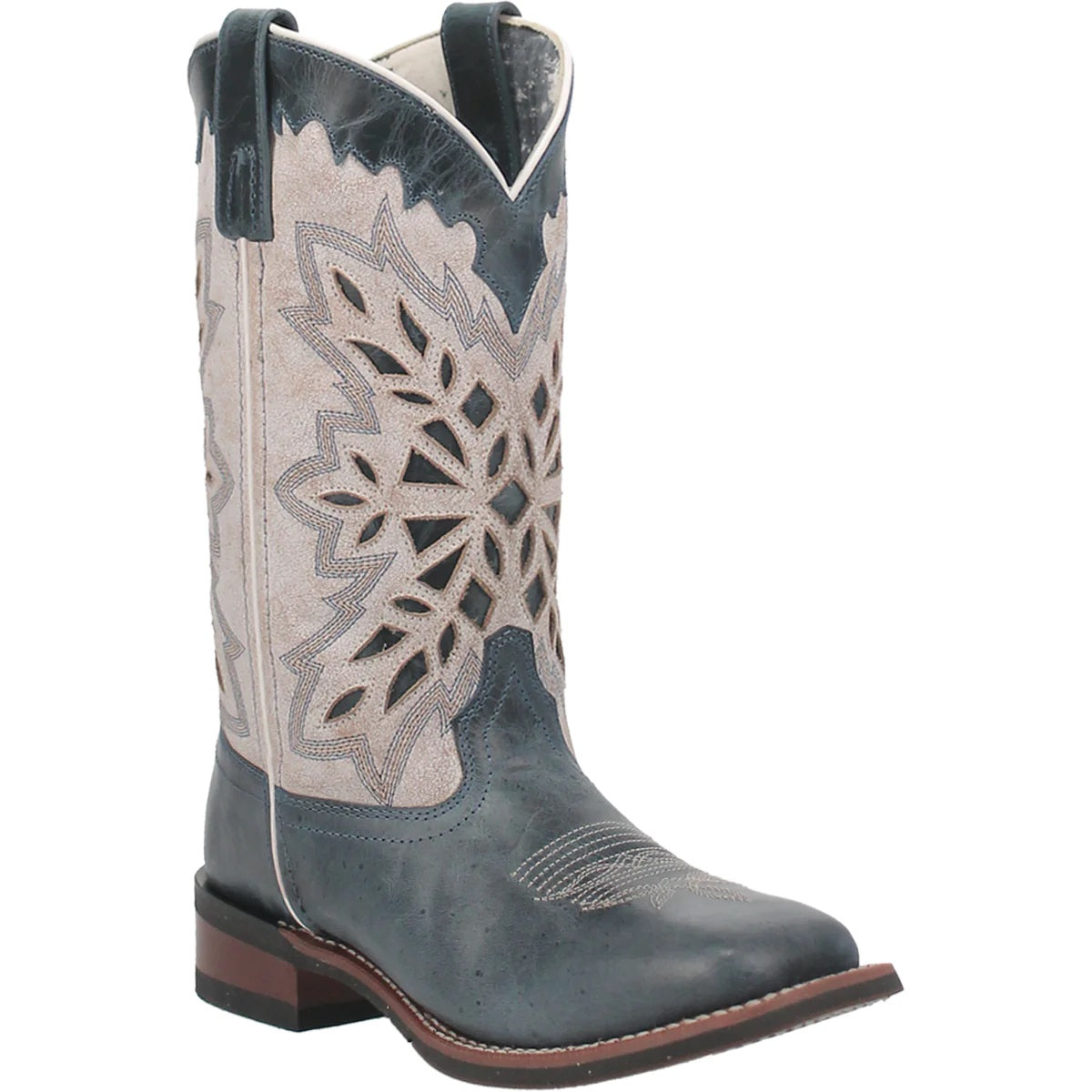 'Laredo' Women's 11 Dolly Western Square Toe - Blue