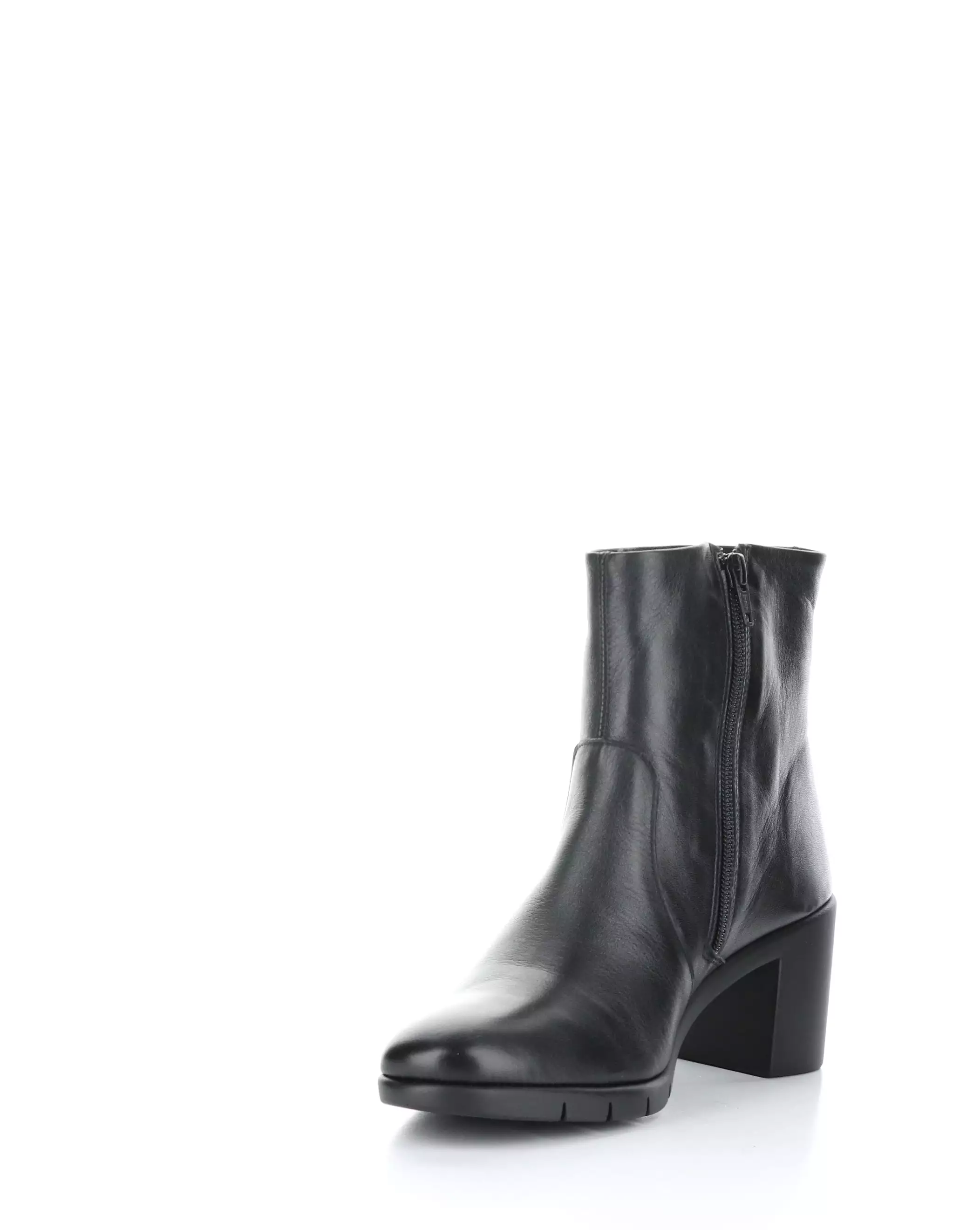 LIVE WELL BLACK Round Toe Boots