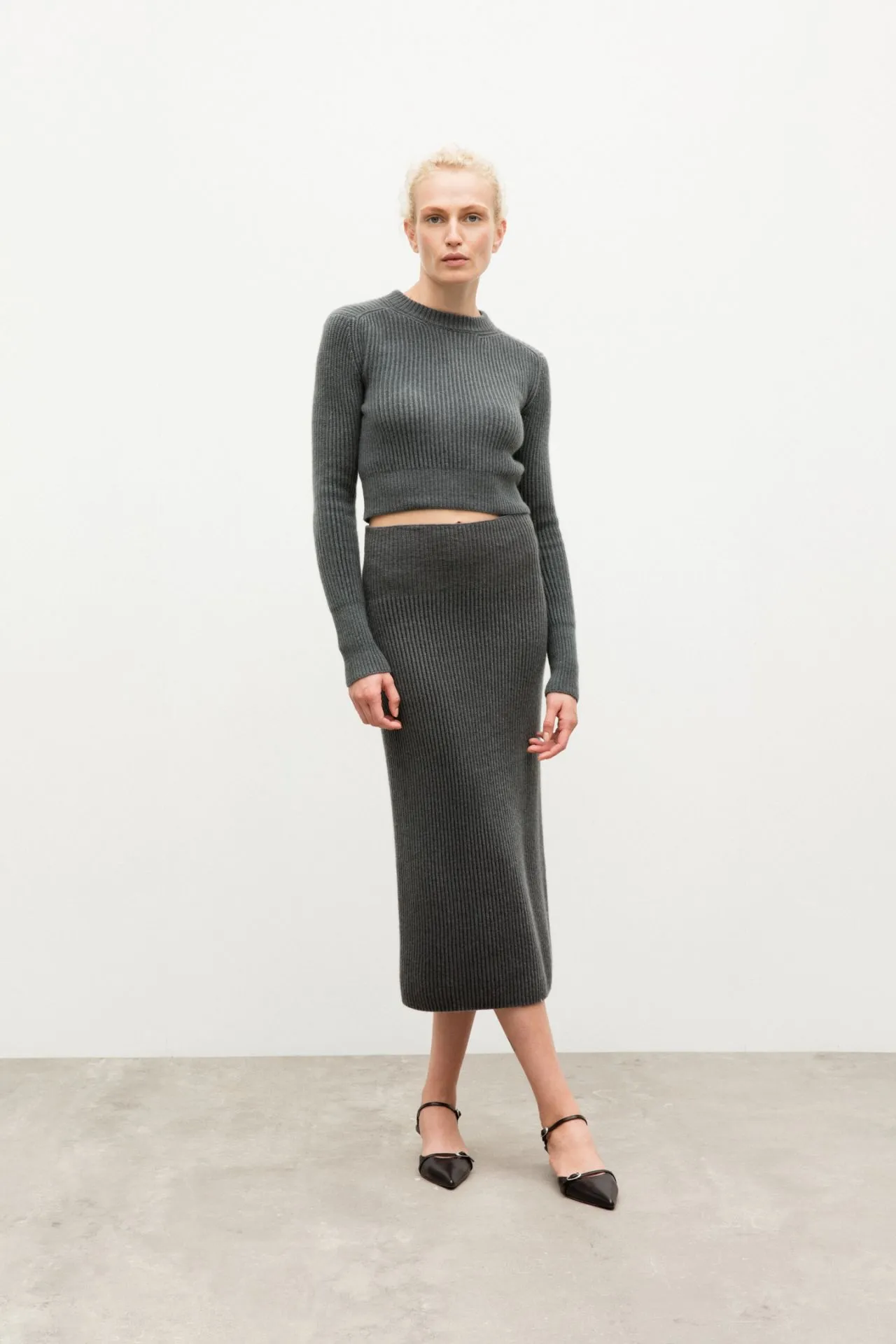 Madelon Cashmere Skirt