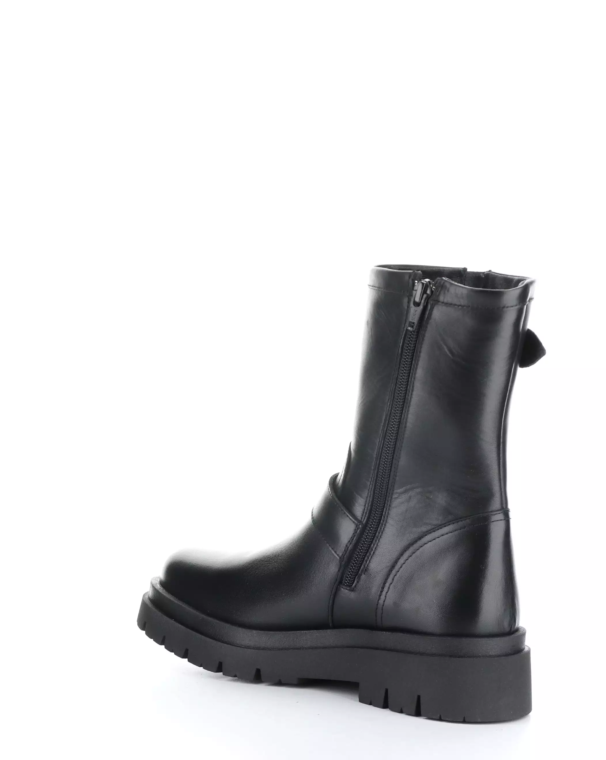 MARANG BLACK Round Toe Boots