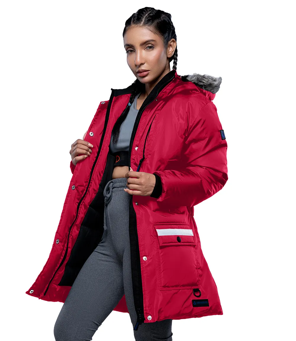 Melissa Premium Red Puffer Jacket