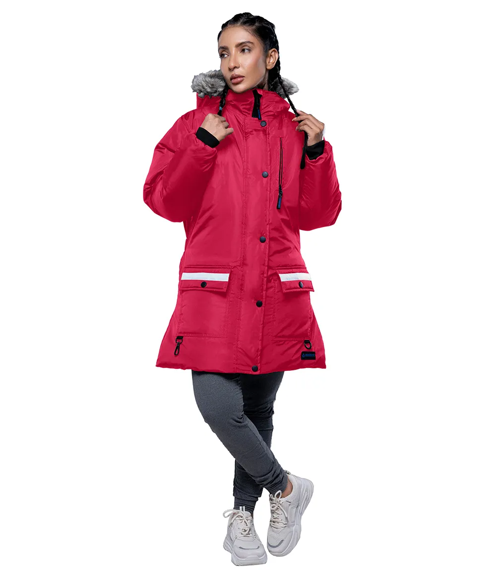 Melissa Premium Red Puffer Jacket