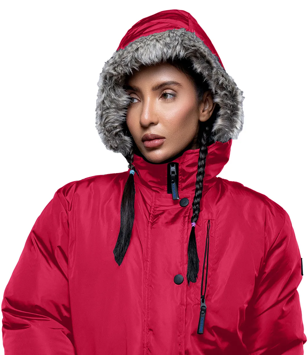 Melissa Premium Red Puffer Jacket