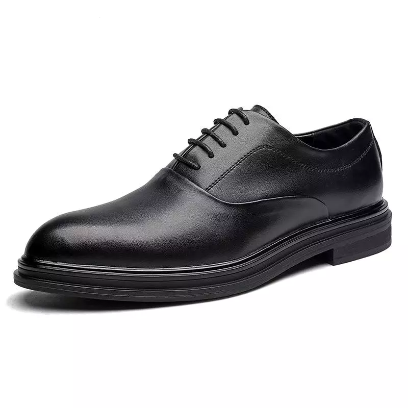 Men  Dress Shoes -  Ronald Leather Oxford Shoes