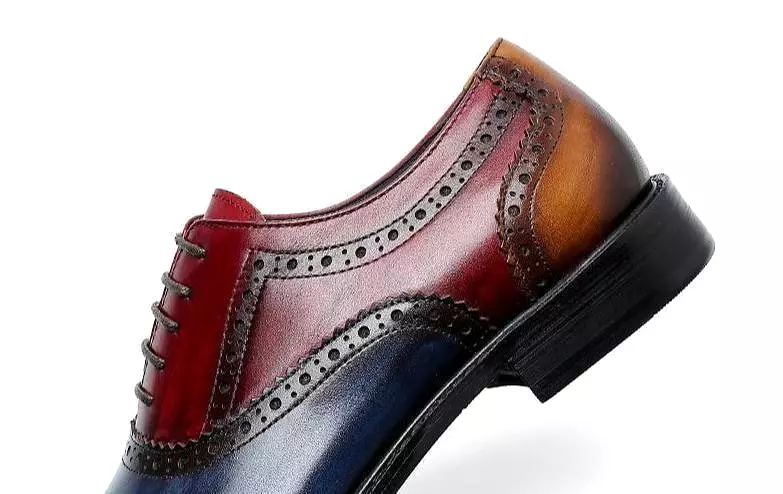 Men  Dress Shoes -  Timotio Leather Oxford Shoes