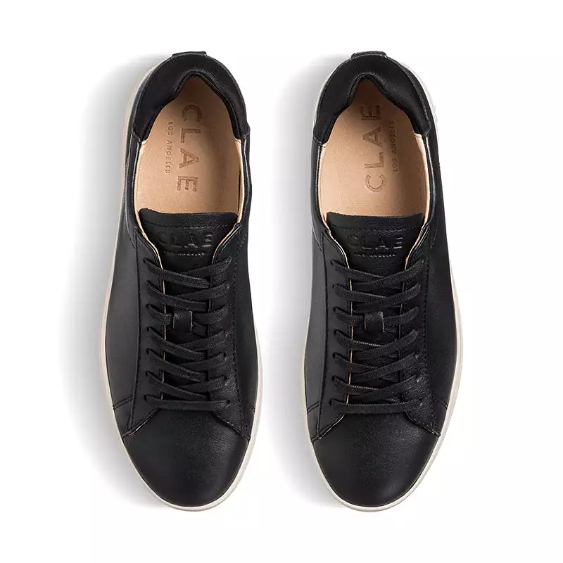 Men's Bradley Essential Black Milled Leather