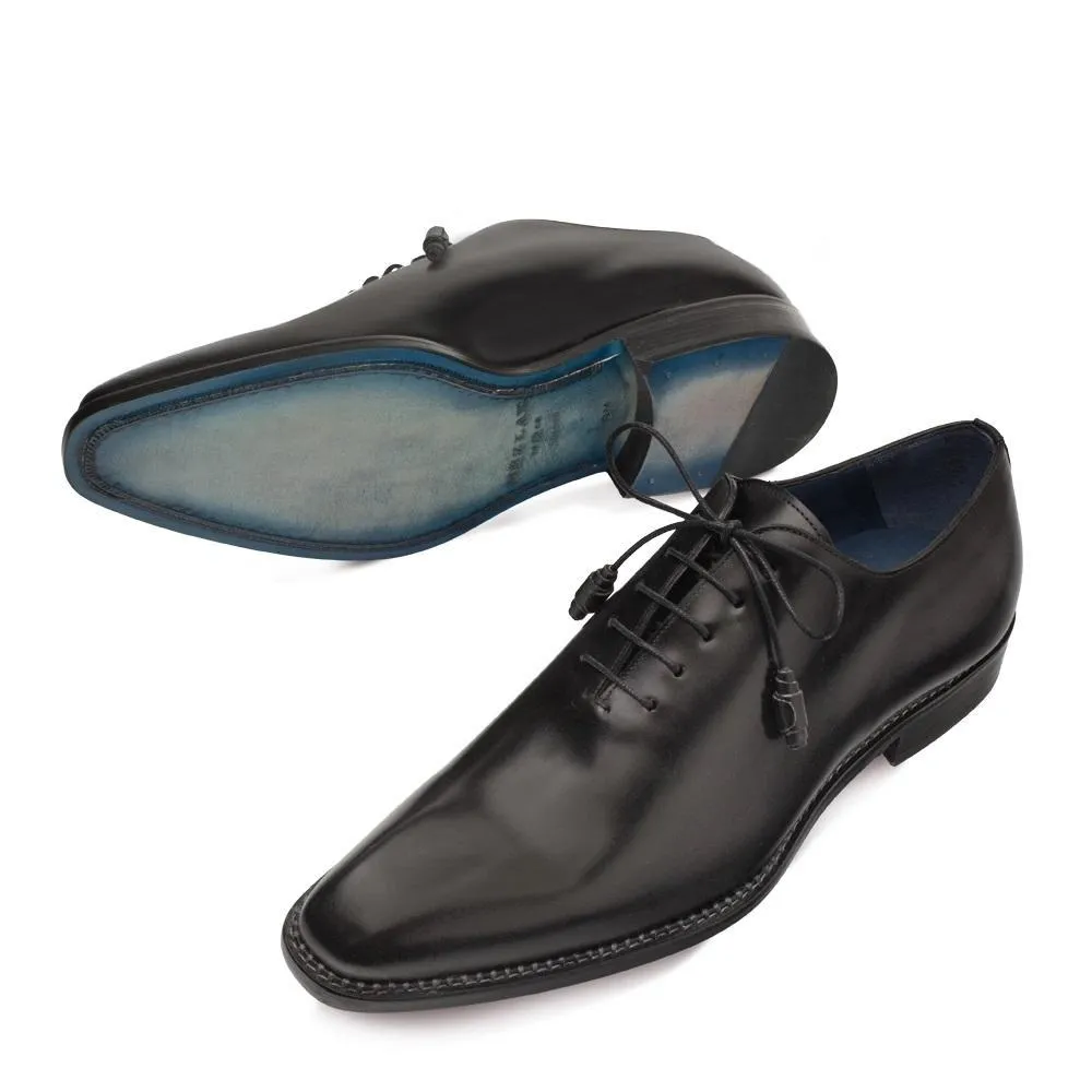 Mezlan Enterprise 9744 Men's Shoes Black Plain Calf-Skin Leather Oxfords (MZ3238)