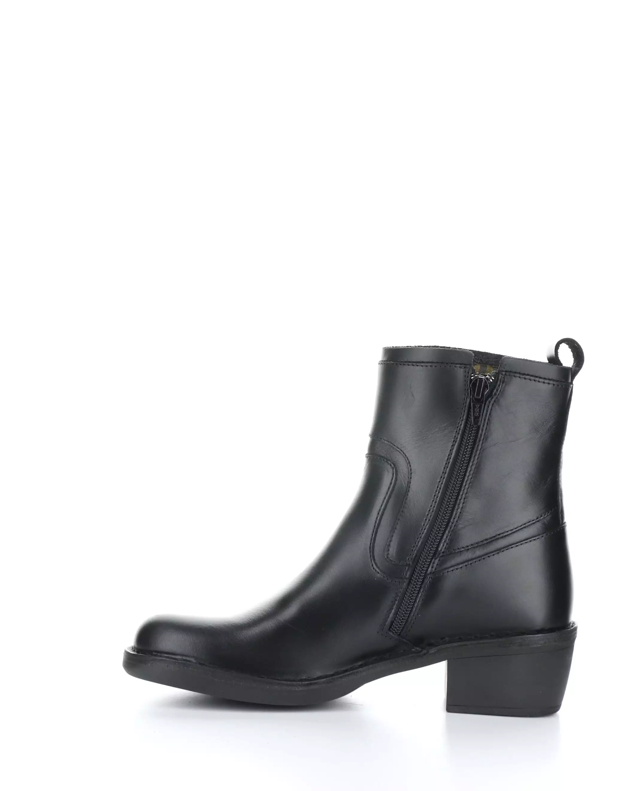 MIZI102FLY 000 BLACK Round Toe Boots