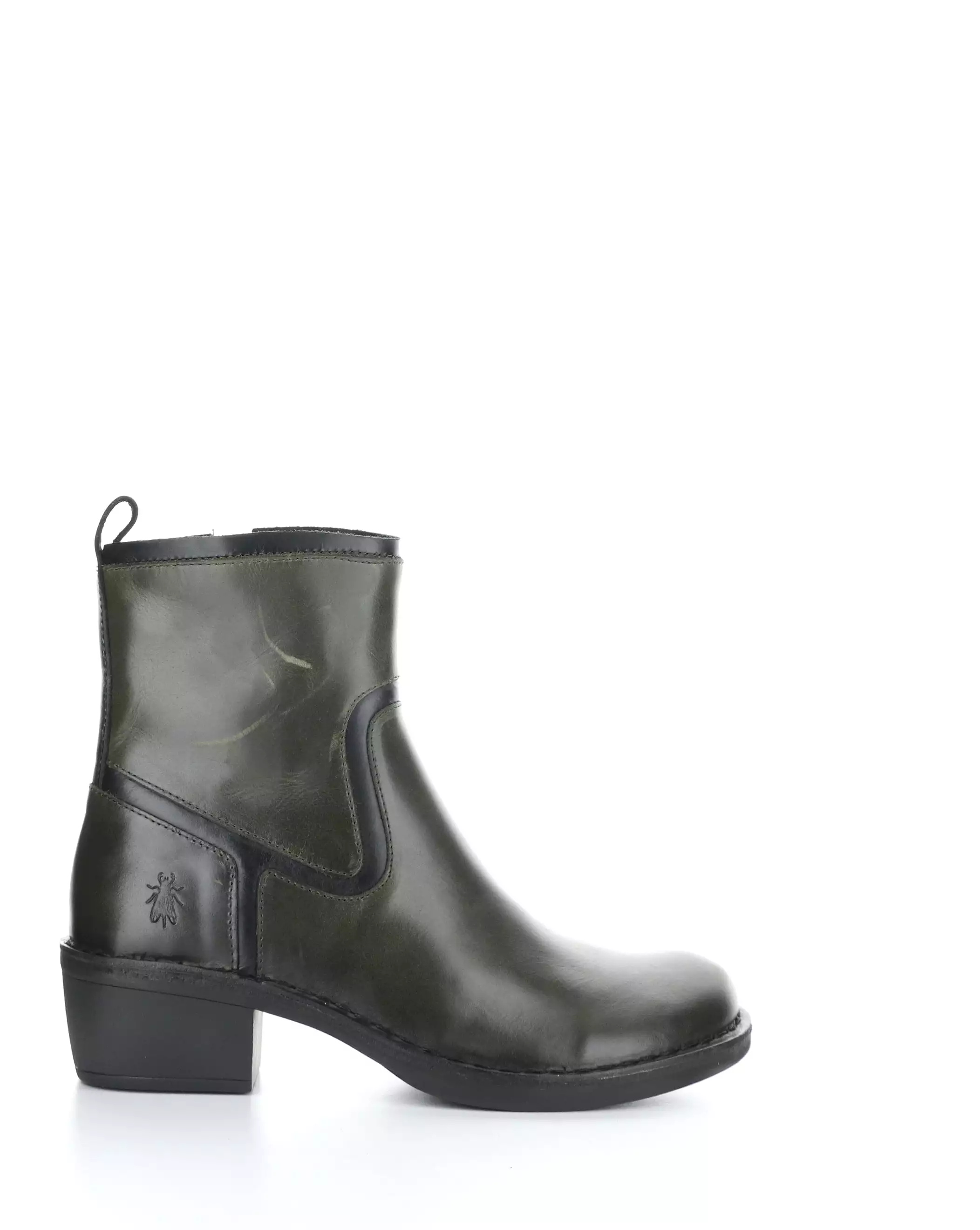 MIZI102FLY 002 DIESEL/BLACK Round Toe Boots