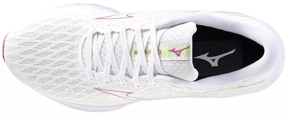 Mizuno Women's Wave Inspire 20 - White/Rosebud