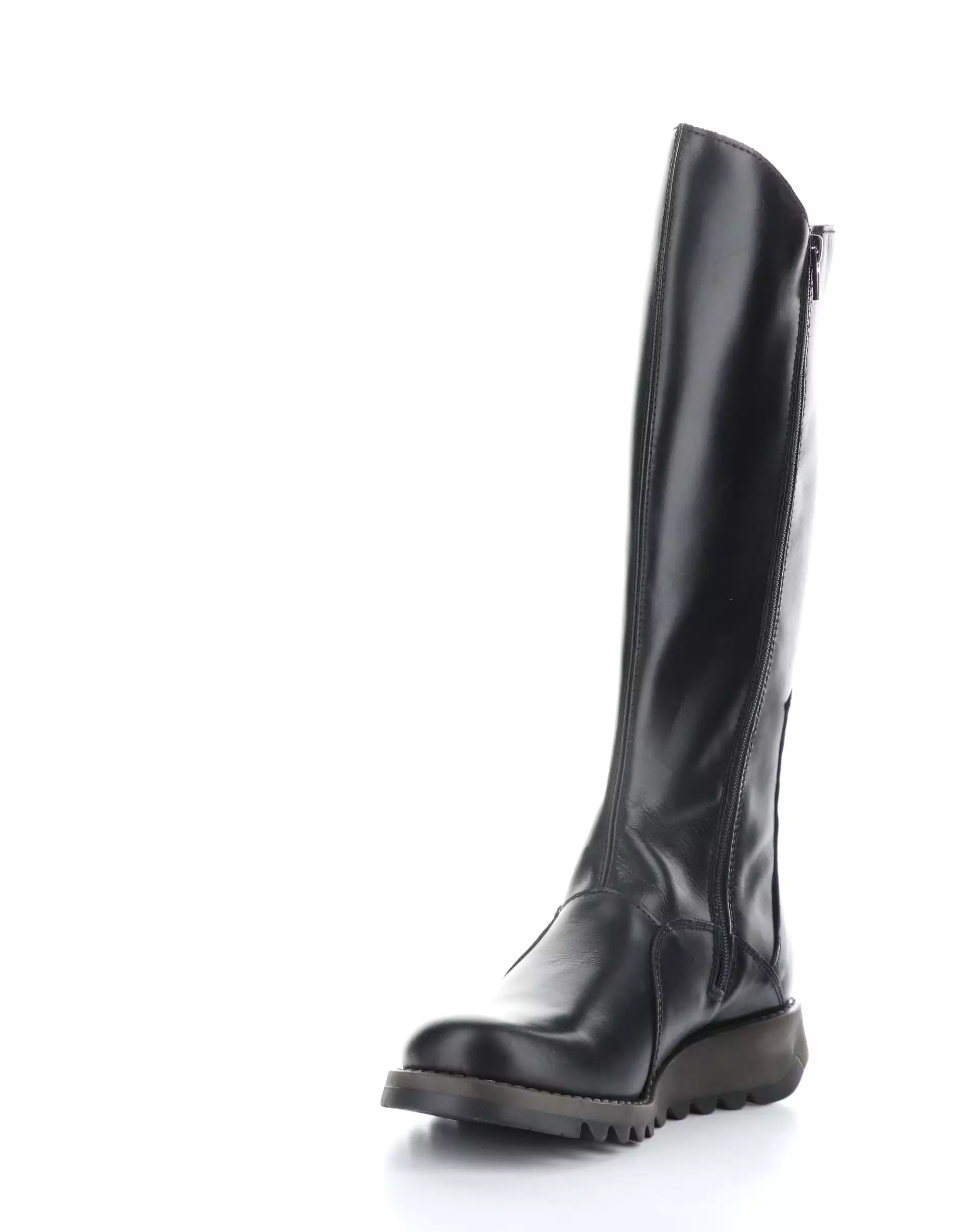 MOL912FLY 005 BLACK Round Toe Boots