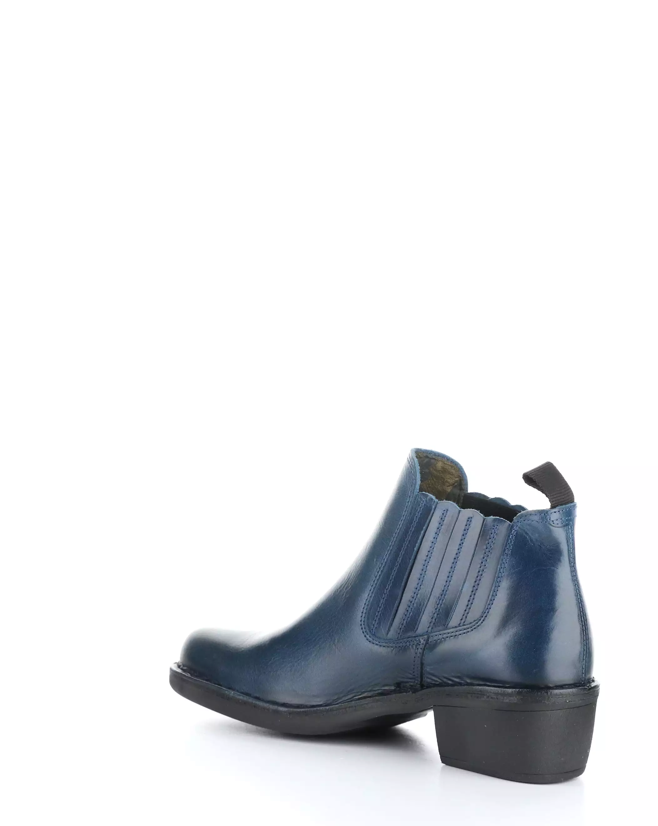 MOOF103FLY 005 ROYAL BLUE Round Toe Boots