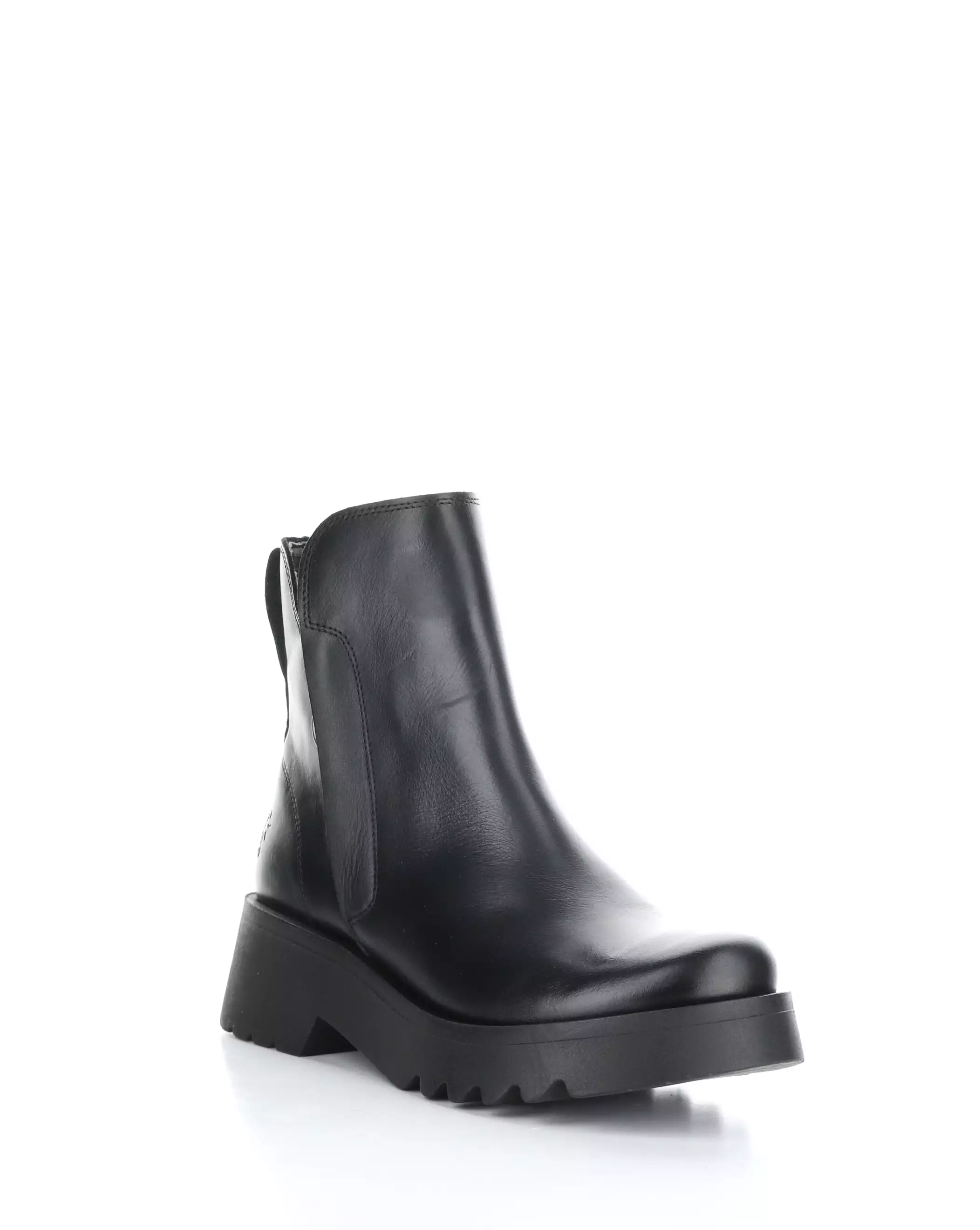 MUZZ977FLY 000 BLACK Round Toe Boots