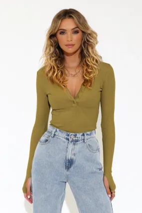 Myer Top | Olive