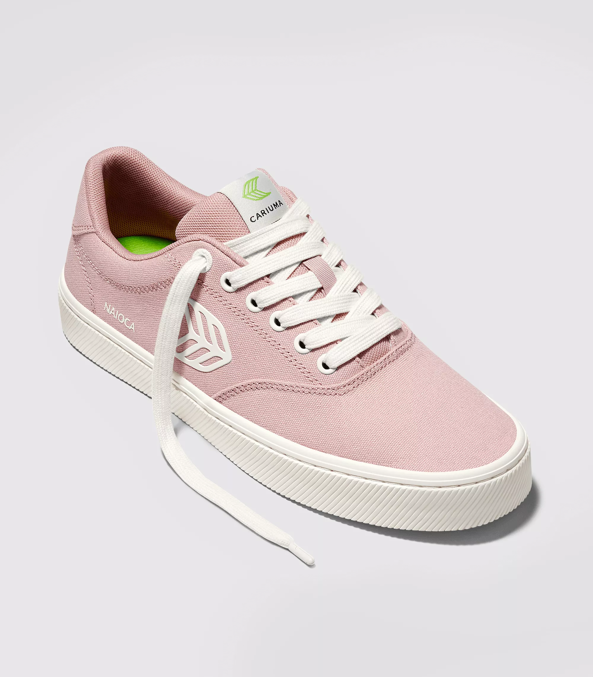 NAIOCA Canvas Rose Canvas Ivory Logo Sneaker Men