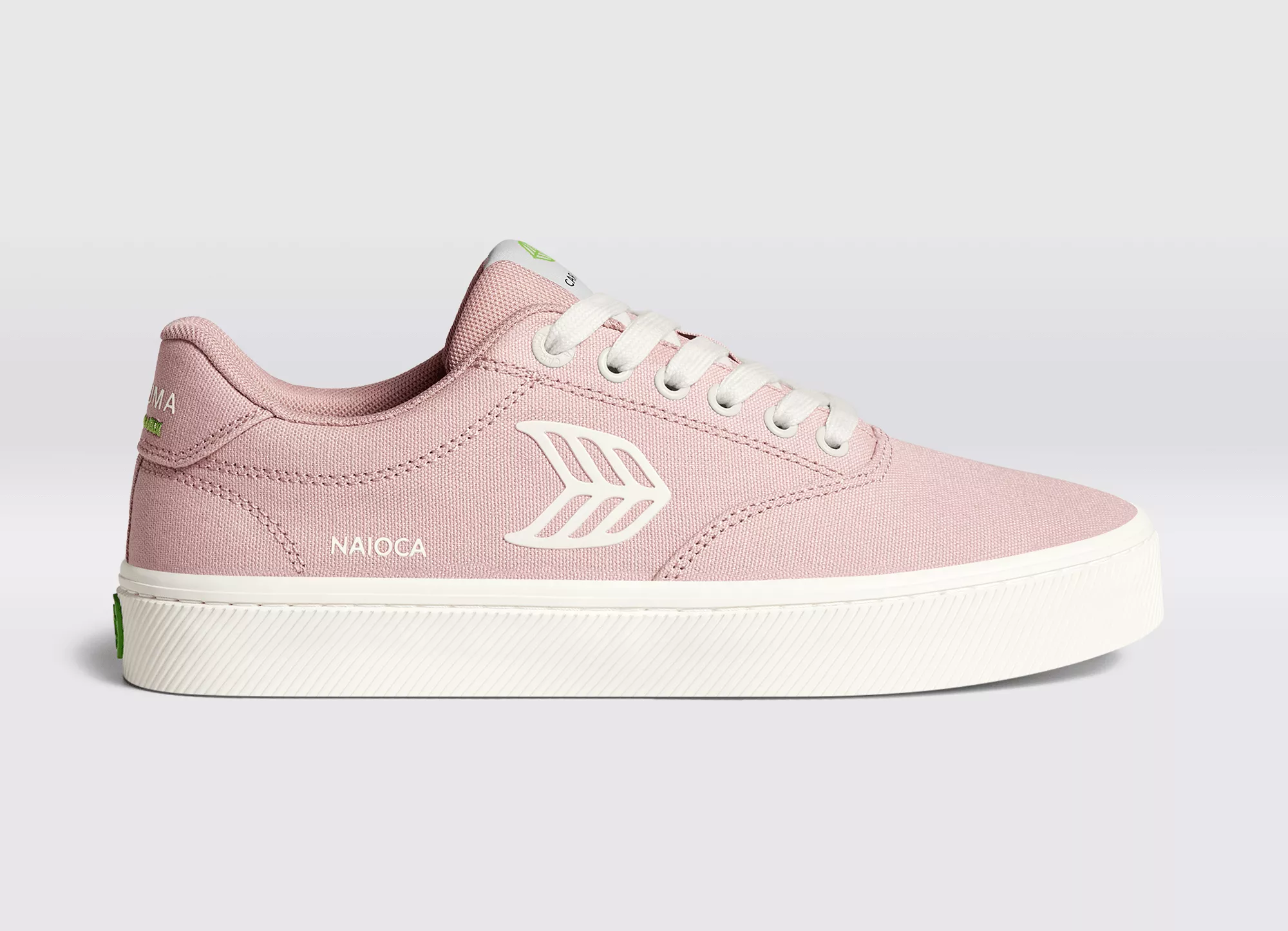 NAIOCA Canvas Rose Canvas Ivory Logo Sneaker Men