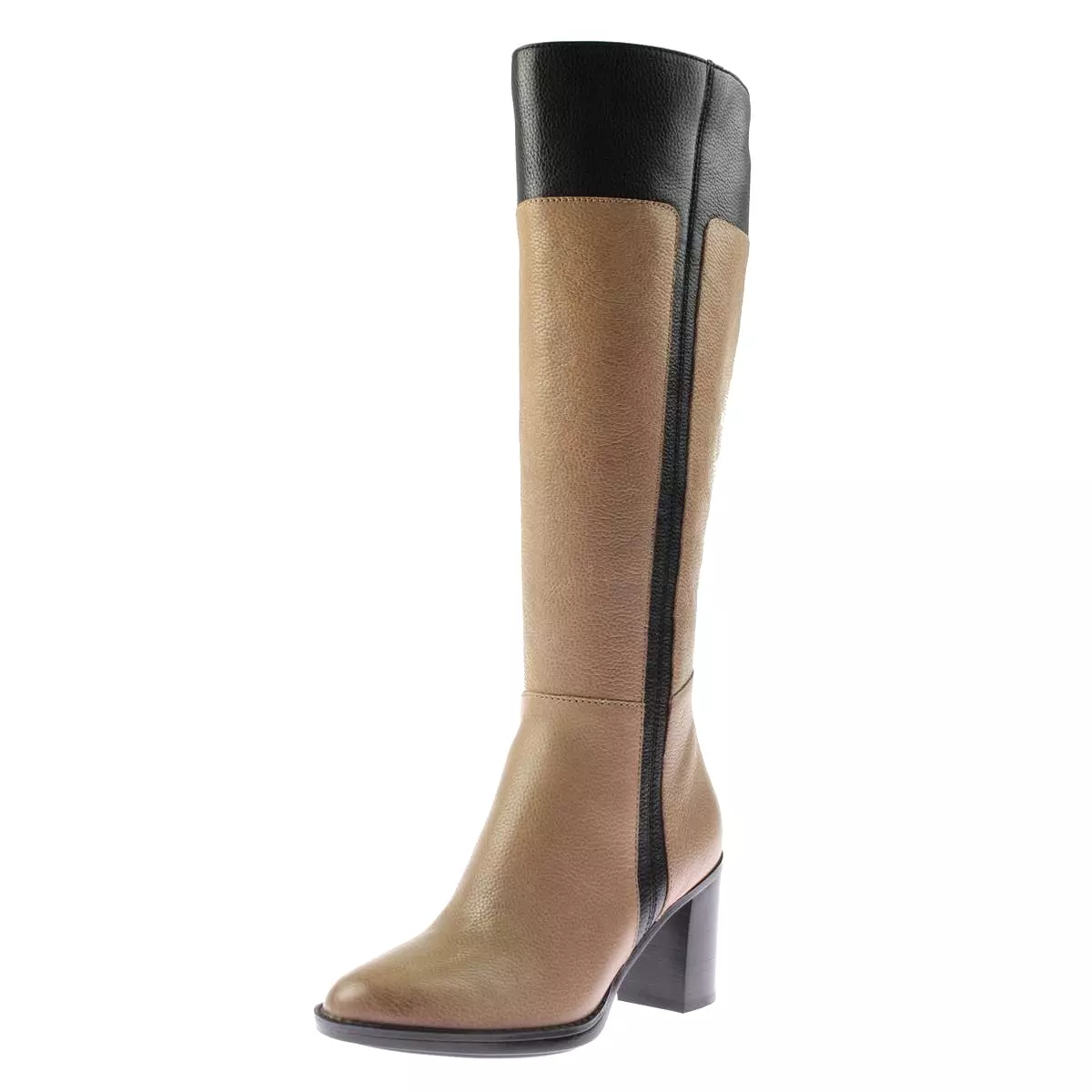 Naturalizer Womens Frances Wide Calf Leather Riding Boots