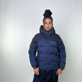 Navy Blue y2ks Mont Bell Puffer Jacket Coat (M)