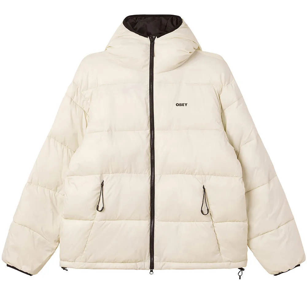 OBEY STRATUS PUFFER // WHITE ONYX