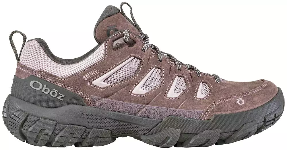 Oboz Women's Sawtooth X Low Waterproof Hiking Shoes - Lupine