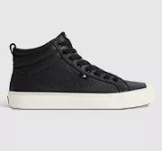 OCA High Black Premium Leather Sneaker Women