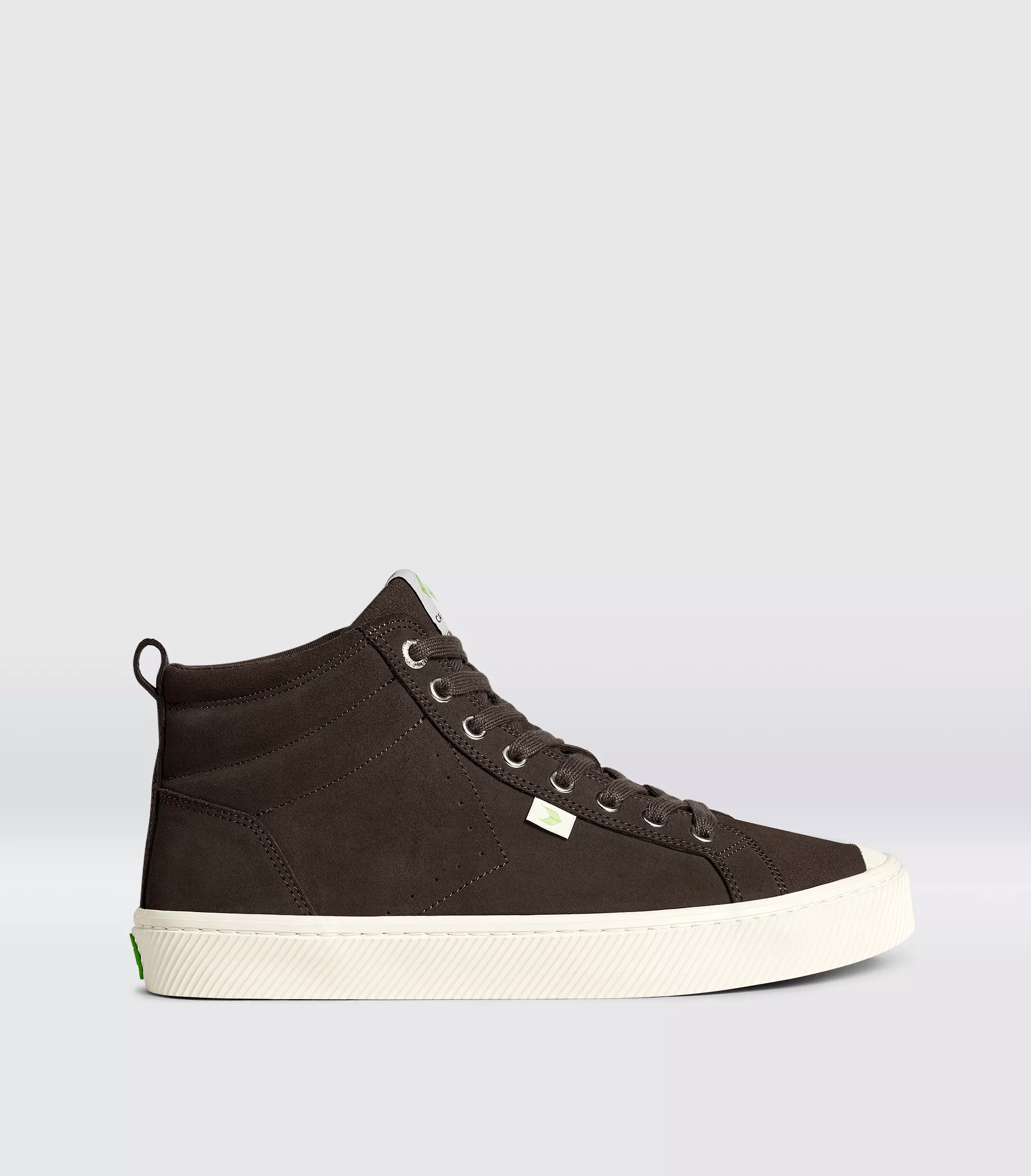 OCA High Dark Brown Suede Sneaker Women