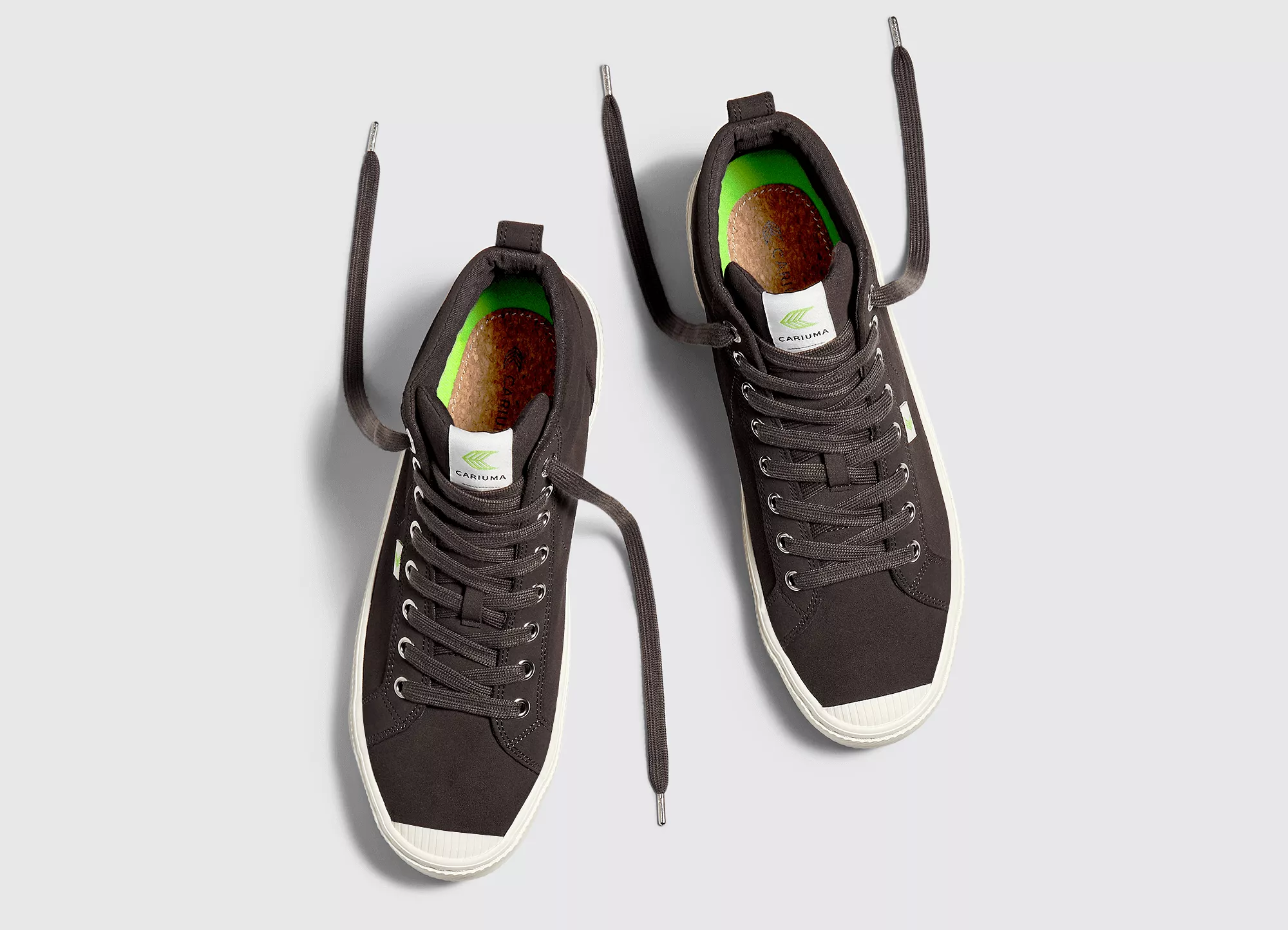 OCA High Dark Brown Suede Sneaker Women