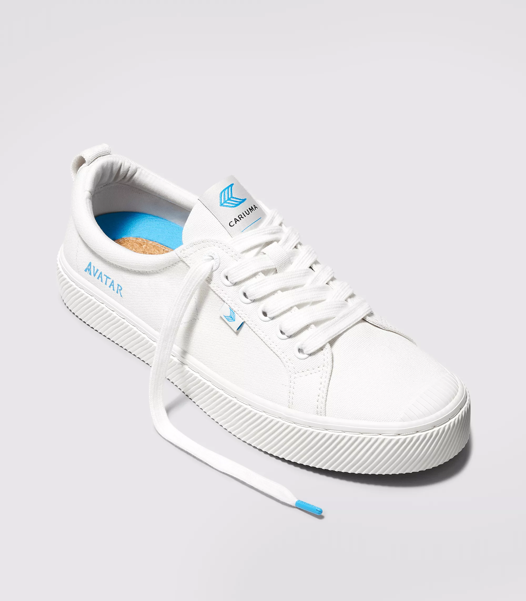 OCA Low AVATAR Off-White Canvas Sneaker Men